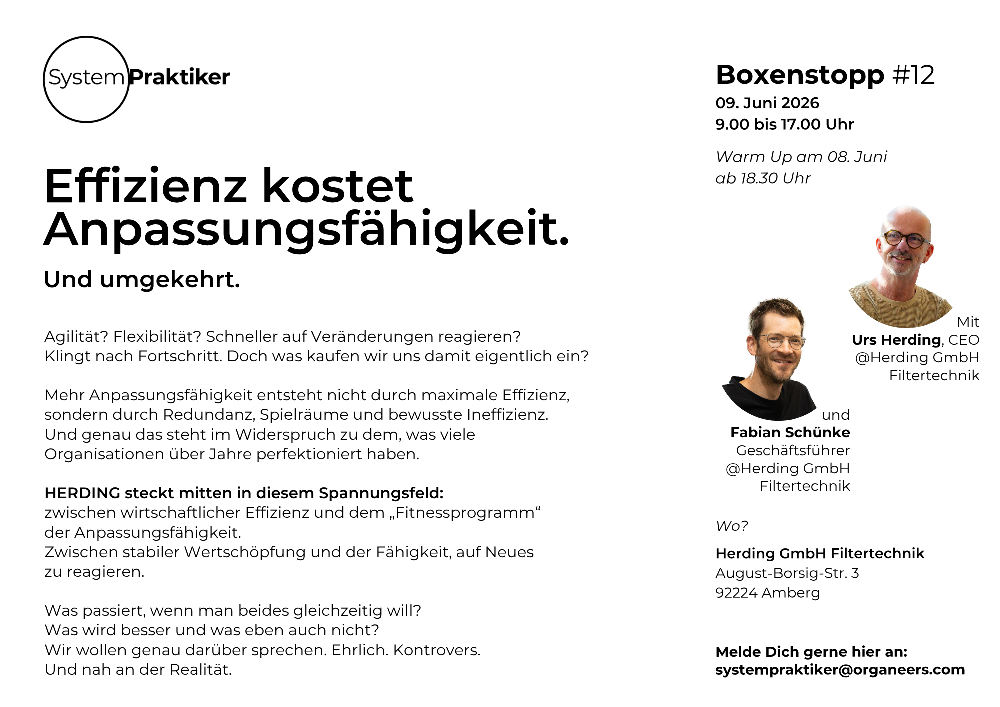 Boxenstopp #12 @ Herding in Amberg Bild